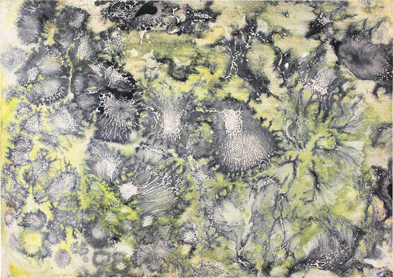 Тарханов Михаил Михайлович. Композиция в желто-серых тонах